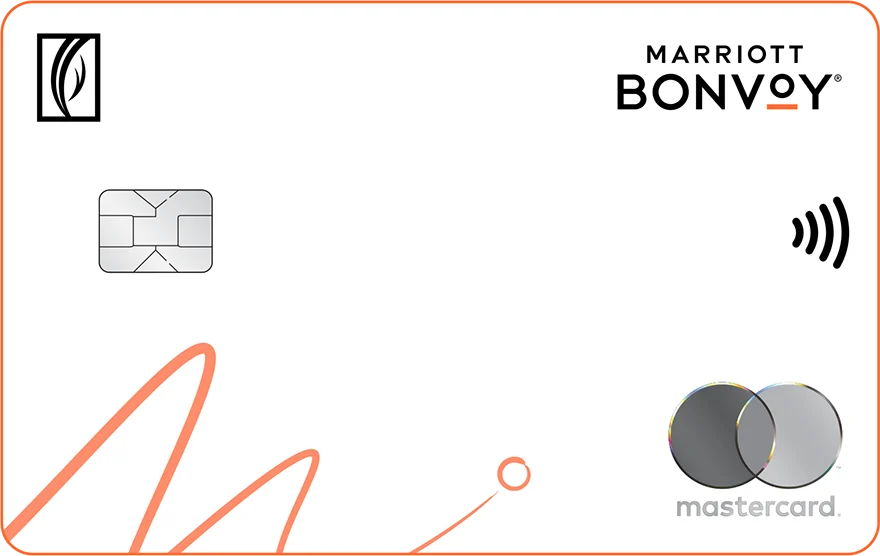 Emirates NBD Marriott Bonvoy World Mastercard card, as shown by Emirates NBD