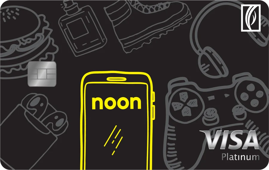 Emirates NBD Noon One Visa card, as shown by Emirates NBD
