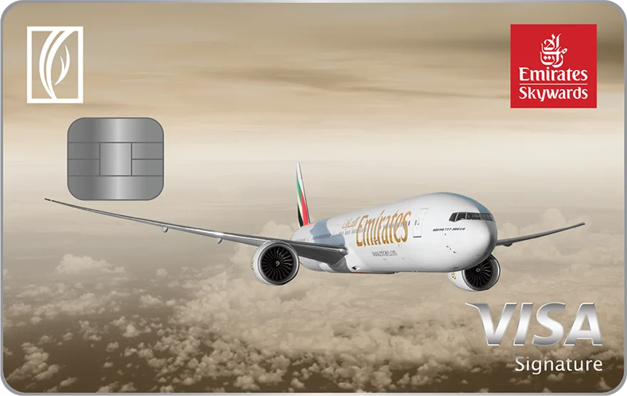 Emirates NBD Skywards Signature card, as shown by Emirates NBD