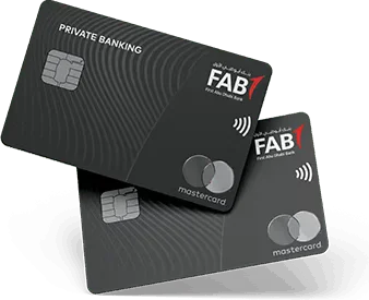 FAB World Elite Mastercard card, as shown by First Abu Dhabi Bank